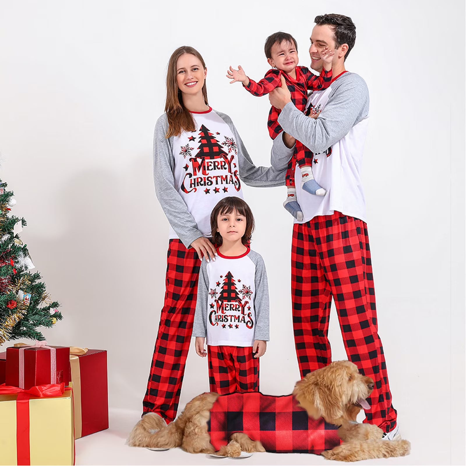 The Family Sleep Squad - Pijamas Navideñas Personalizadas