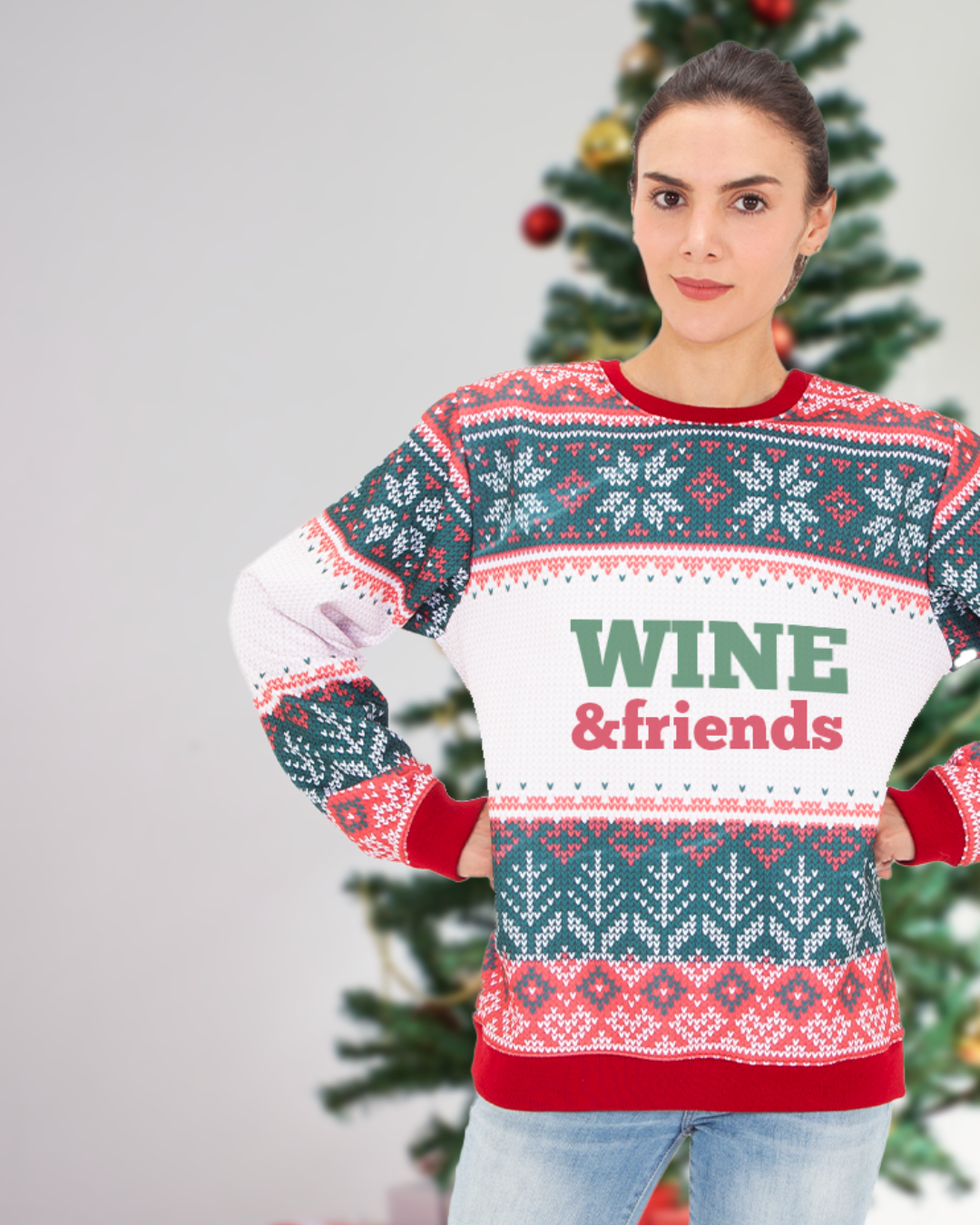 Ugly Sweater Corporativo - Suéter Navideño Empresarial